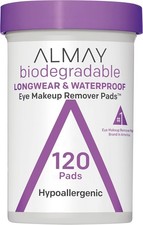 Almay Biodegradable Longwear & Waterproof Eye Makeup Remover Pads