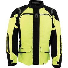 Richa Storm Motorcycle Motorbike Textile Jacket Fluo Yellow