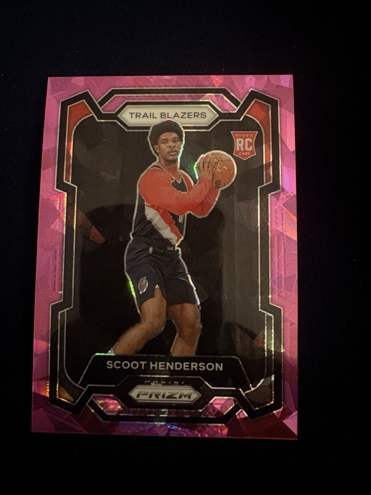 2023-24 Panini Prizm - Scoot Henderson #141 Pink Ice Prizm (RC)
