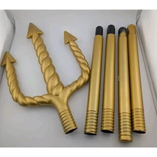 Nicky Bigs Novelties Golden Trident 95423 Halloween Costume Gold 51"