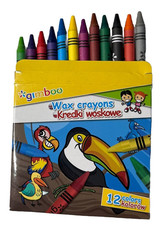 Kredki woskowe 12 szt. Kredki Farby Kreda Kreda Kredki do malowania Kredki dla dzieci Malowanie
