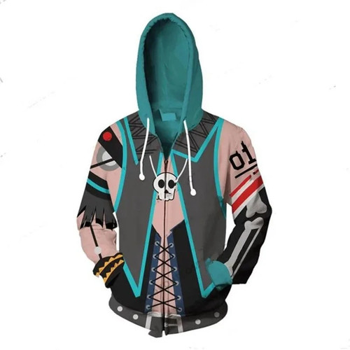 Hatsune Miku Anime Hoodie Cosplay Sweatshirt Mikuo Luo Tianyi Zip Jacke Mantel - Bild 14 von 21