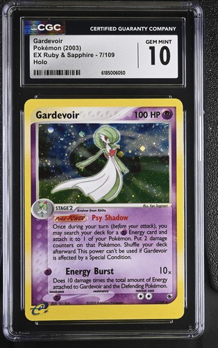 Gardevoir graded CGC 10 for sale on eBay