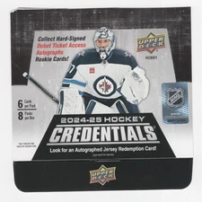2024-25 CREDENTIALS HOCKEY BASE & ROOKIE CARDS #1-100 PICK THE ONES YOU WANT