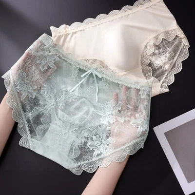 Slip homme soie glacée nylon élasthanne slip dentelle bordé respirant caleço - Photo 1/4