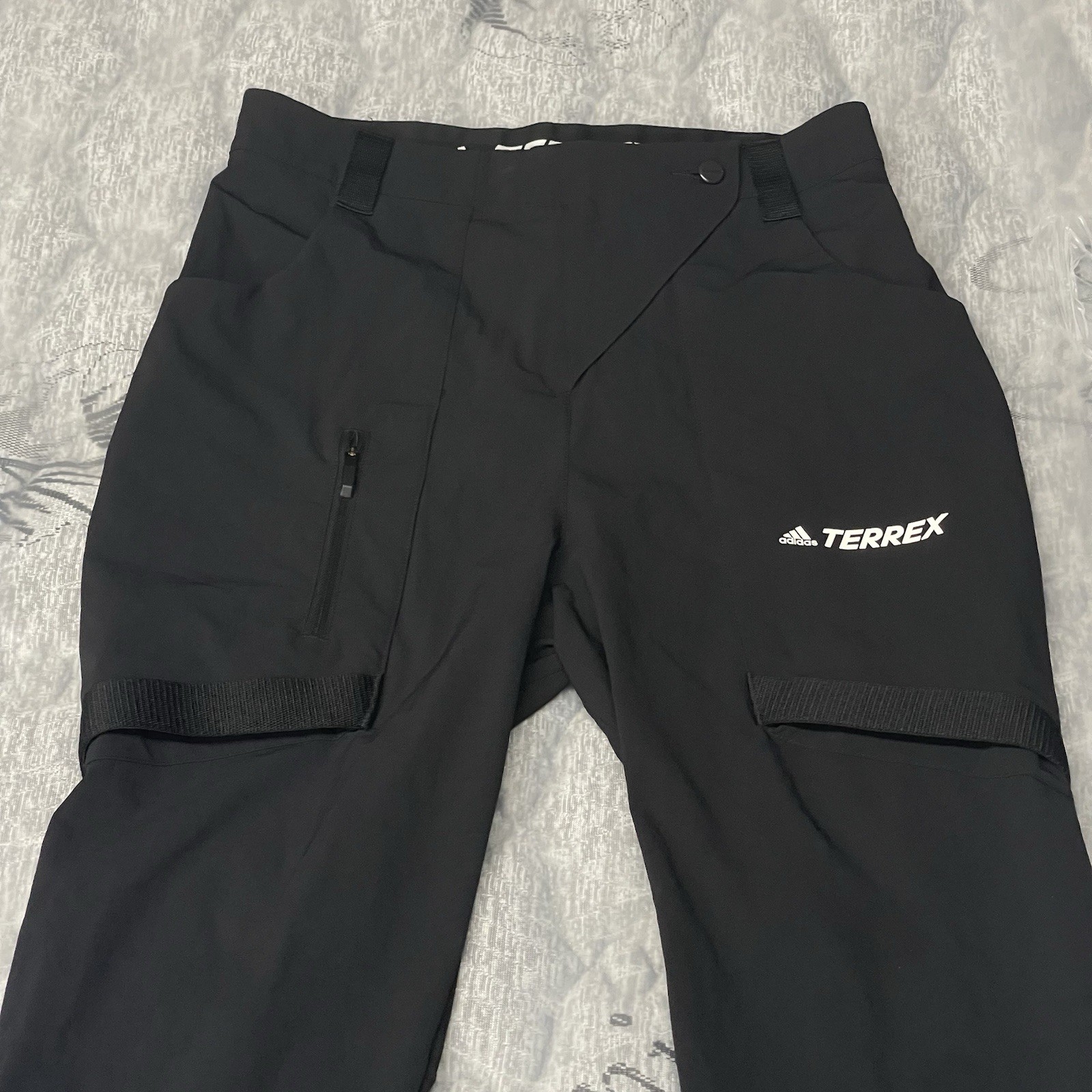 adidas Terrex Zupahike Hiking & Climbing Outdoor Pants Black Women Sz 14 W30 L30 thumbnail 3