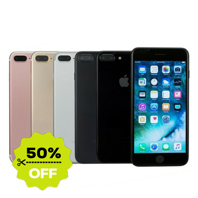 Apple iPhone 7 Plus -32GB 128GB- Unlocked Verizon 4G T-Mobile Black Gold