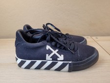 Off-White Virgil Abloh Low Canvas Black White Unisex EU 38 Sneakers Shoes