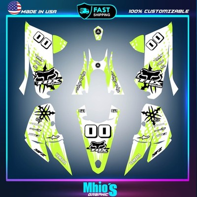 Yamaha YFZ450R Graphics Kit 2014-2025 Decals ATV Off-Road Custom Vinyl Stickers