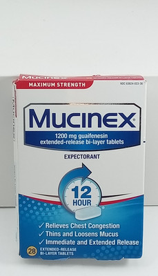 Maximum Strength, 1,200 mg, 28 Extended-Release Bi-Layer Tablets