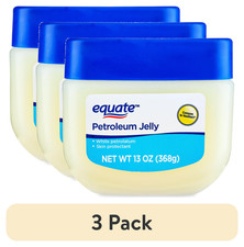  3 Pack Equate Petroleum Jelly Skin Protectant - 13 oz, Compare to Vaseline