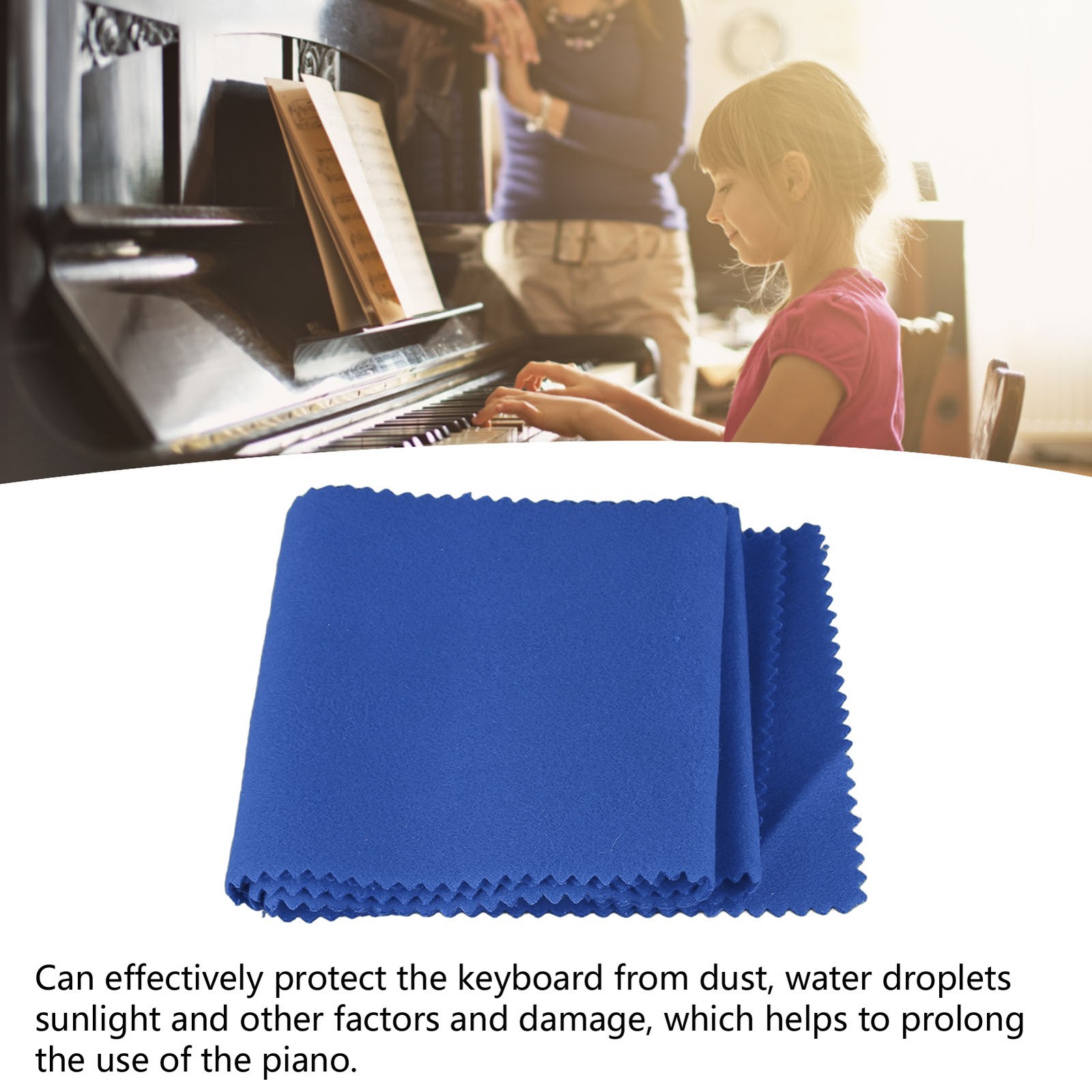 Soft Piano Keyboard Dust Cover Protective Dust Cover For 88 Keys Electronic Keyb