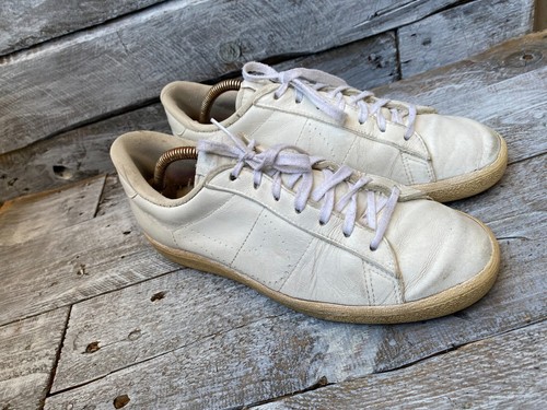 Vintage 80's nike pointure wimbledon white low-top sneakers sz 7.5 - Picture 9 of 16