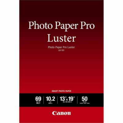 Canon Luster Photo Paper 13'' x 19'' 50 Sheets LU-101 New