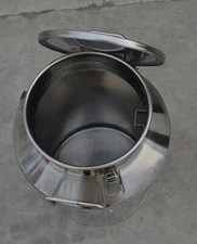 TECHTONGDA Brand New 15.8 Gallon 60L 304 Stainless Steel Milk Pail Portable