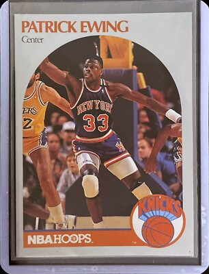 Patrick Ewing - 1990 NBA Hoops Basketball #203