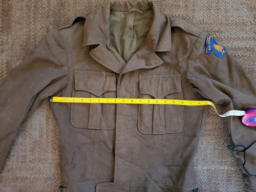 Vintage US Army Air Forces Wool Field Jacket WWII 1940s Air Transport Command - Picture 6 of 16