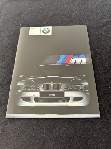 2001 BMW Z-3 M Cars Brochure Z3 M Coupe & M Roadster '01 US Sales Catalog