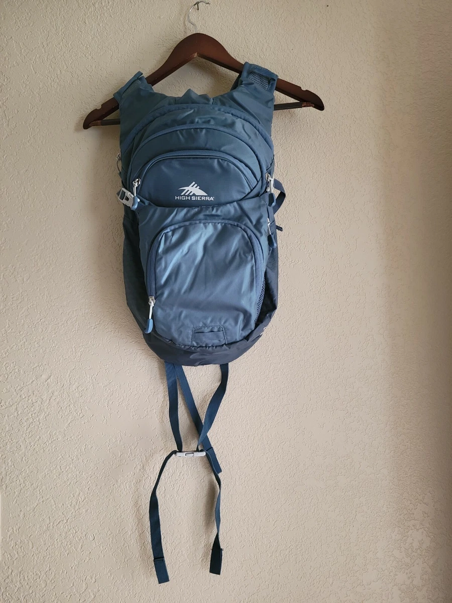 High Sierra Cragin 12L Hydration Backpack Grey/Blue