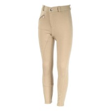 Horze Youth kids Tan Light brown SILICONE FULL SEAT BREECHES Size XS S M XL XXL