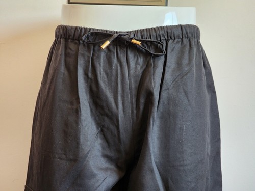 Forever New 28395701 Ladies Black Elise Petite Elastic Waist Cargo Pants Size 12 - Picture 3 of 7