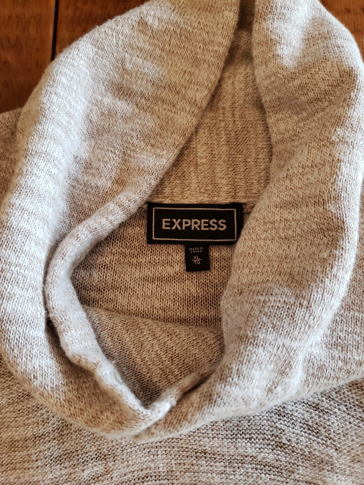 OFF WHITE Express Felpa con Cappuccio Uomo Pullover Felpa Grigio Erica Bianco sporco XL XLarge