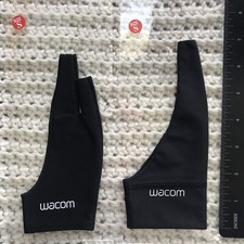 Wacom Digital Drawing Glove Grafic Tablet Right Hand AntiFouling 2 Pcs Set Sz S