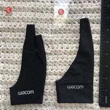 Wacom Digital Drawing Glove Grafic Tablet Right Hand AntiFouling 2 Pcs Set Sz S