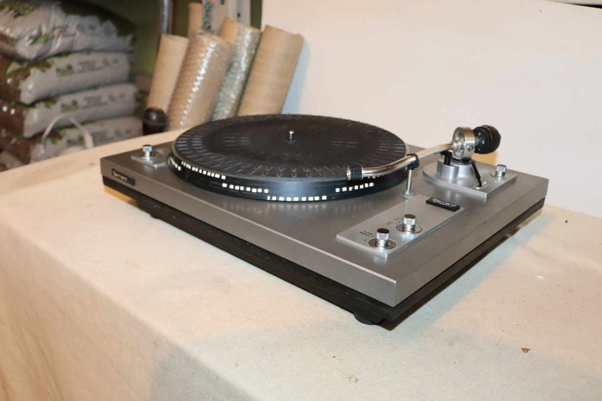 Porte-cellule Garrard + 4 Fils – Coquille SME Grise (neuf)