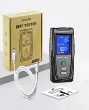 ERICKHILL EMF Detector, Rechargeable Digital Electromagnetic Field Radiation...