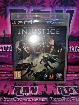     INJUSTICE GODS AMONG US SONY PS3 PAL ITA *NEW SEALED* MINT BLES-01673  