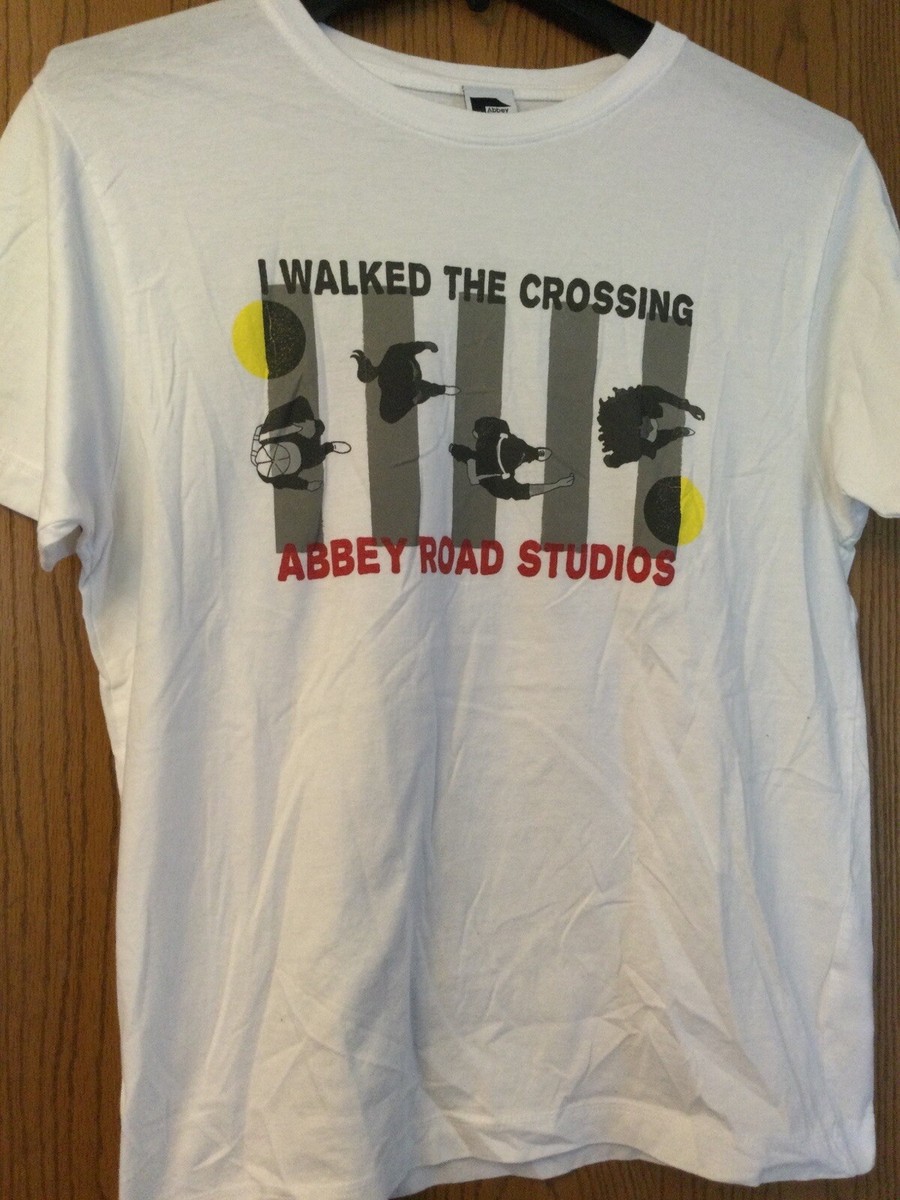 【日本未発売】Abbey Road Studios Tシャツ ホワイト Sサイズ Abbey Road Studios - “I Walked The Crossing” - White Shirt