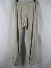 Gen 3 Level 1 Large Regular Sand Tan Silk Weight Drawers Bottoms ECWCS Army USGI