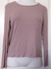 Steve Madden womens Sleep Top long sleeves Size Small Bark