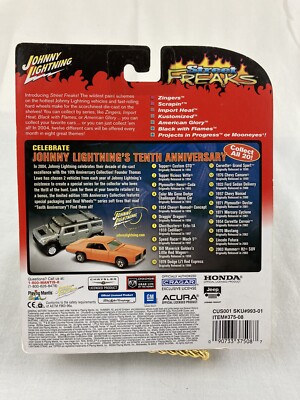 RARE Johnny Lightning 1/64 Street Freaks 1958 Plymouth Fury No.3