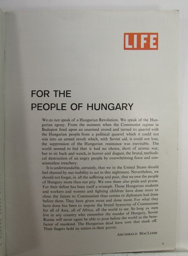 Hungary's Fight For Freedom - Special LIFE Magazine Report in Pictures 1956 - Picture 4 of 12