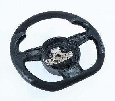 Steering wheel cover with leather for Audi A3 8V from 2012-2016 tuning new leather