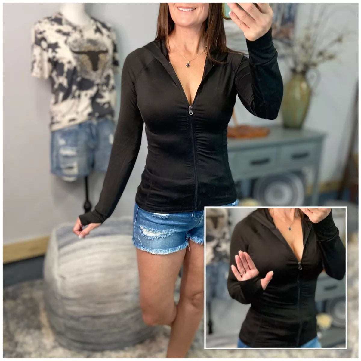 Slimming hoodie outlet