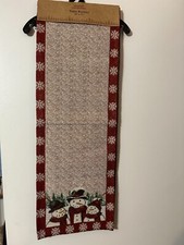 NEW Holiday Collections Snowmen Christmas Table Runner, 13" x 72"
