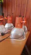 4 Tolle Retro Pendelleuchten Lampen im Set Drutec Typ Fiesta SDW-T 100W Vintage 