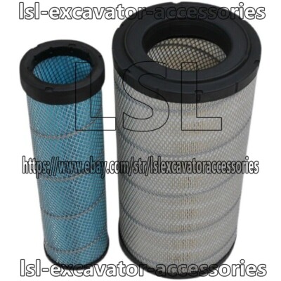 For Doosan daewoo dh150 215 225 260 Excavator Air Filter Maintenance Excavator