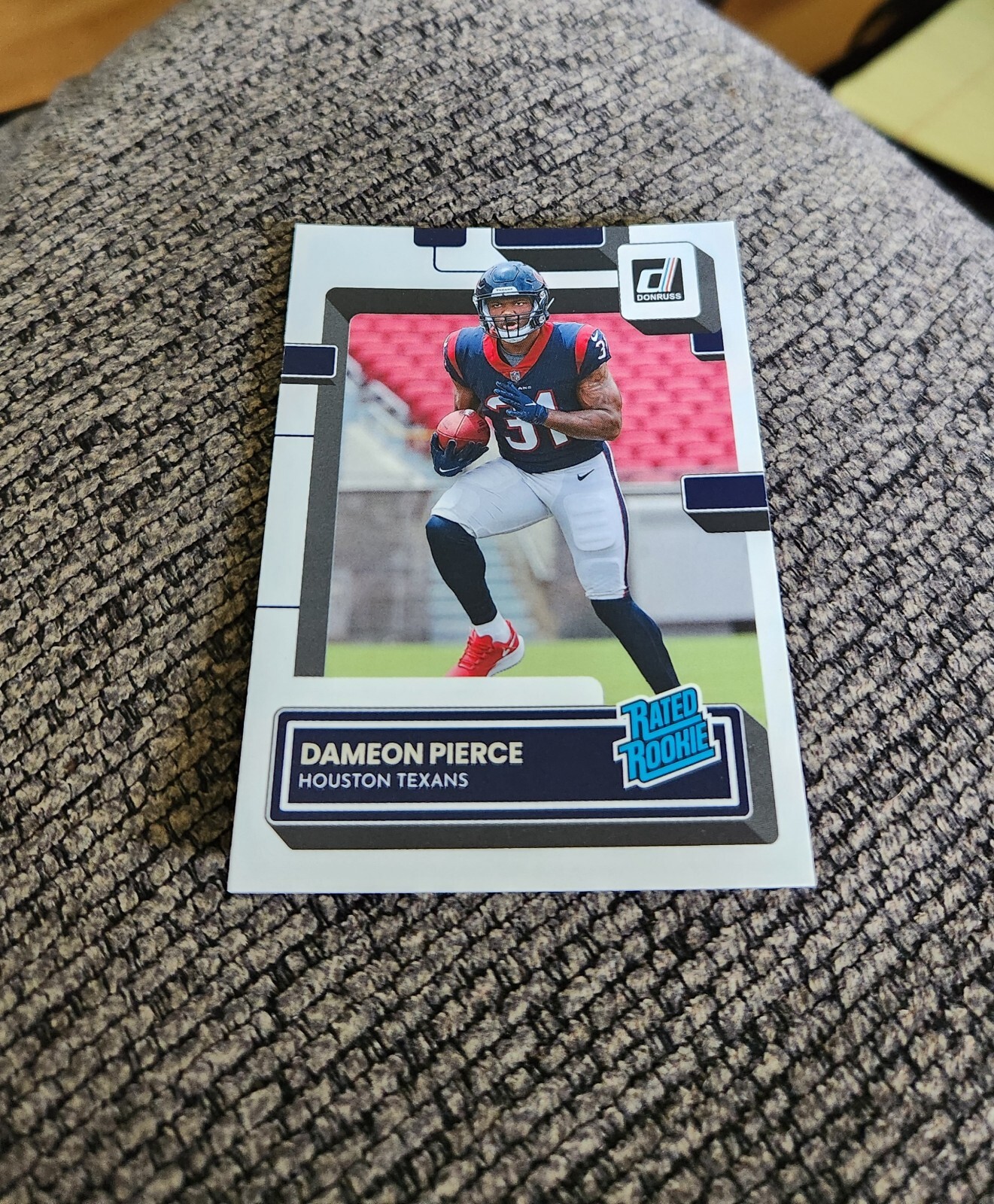 2022 Donruss Football Dameon Pierce RC #340 Houston Texans