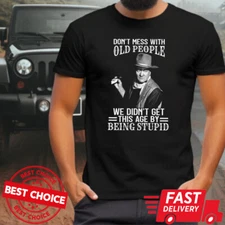 John Wayne Men Black Unisex T-Shirt S-3XL Q3652