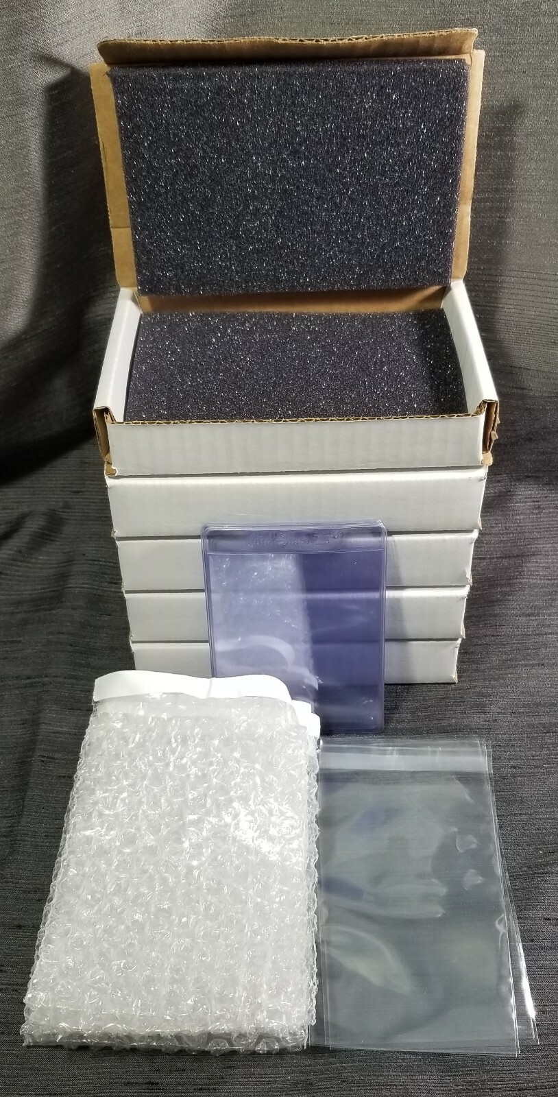 Lil White Boxes LWB Premium Dual Padded Trading Card Shipping Box Kits eBay