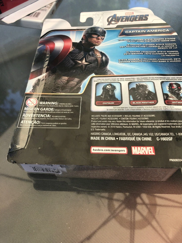 6-дюймовая экшн-фигурка Marvel Avengers End Game New Captain America - Изображение 3 из 3