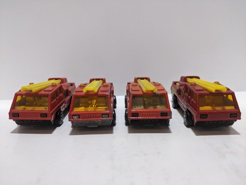 Vintage Matchbox No 29 Fire Pumper Rover Lesney England DENVER Toy Truck Foamite - Picture 11 of 24