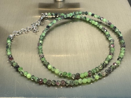 Facettierte Glasperlen Bunt – Ca. 3 X 2,5 Mm, 190 Stück Auf Strang, Irisierend, Für Schmuck & Basteln