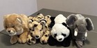 Fao Schwartz Plush Animals Lot Of 4