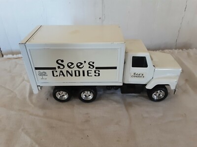 U・S・A製 ビンテージブリキトラックSee's Candies 1987s Vintage Ertl International See's Candies Delivery Box Truck 10