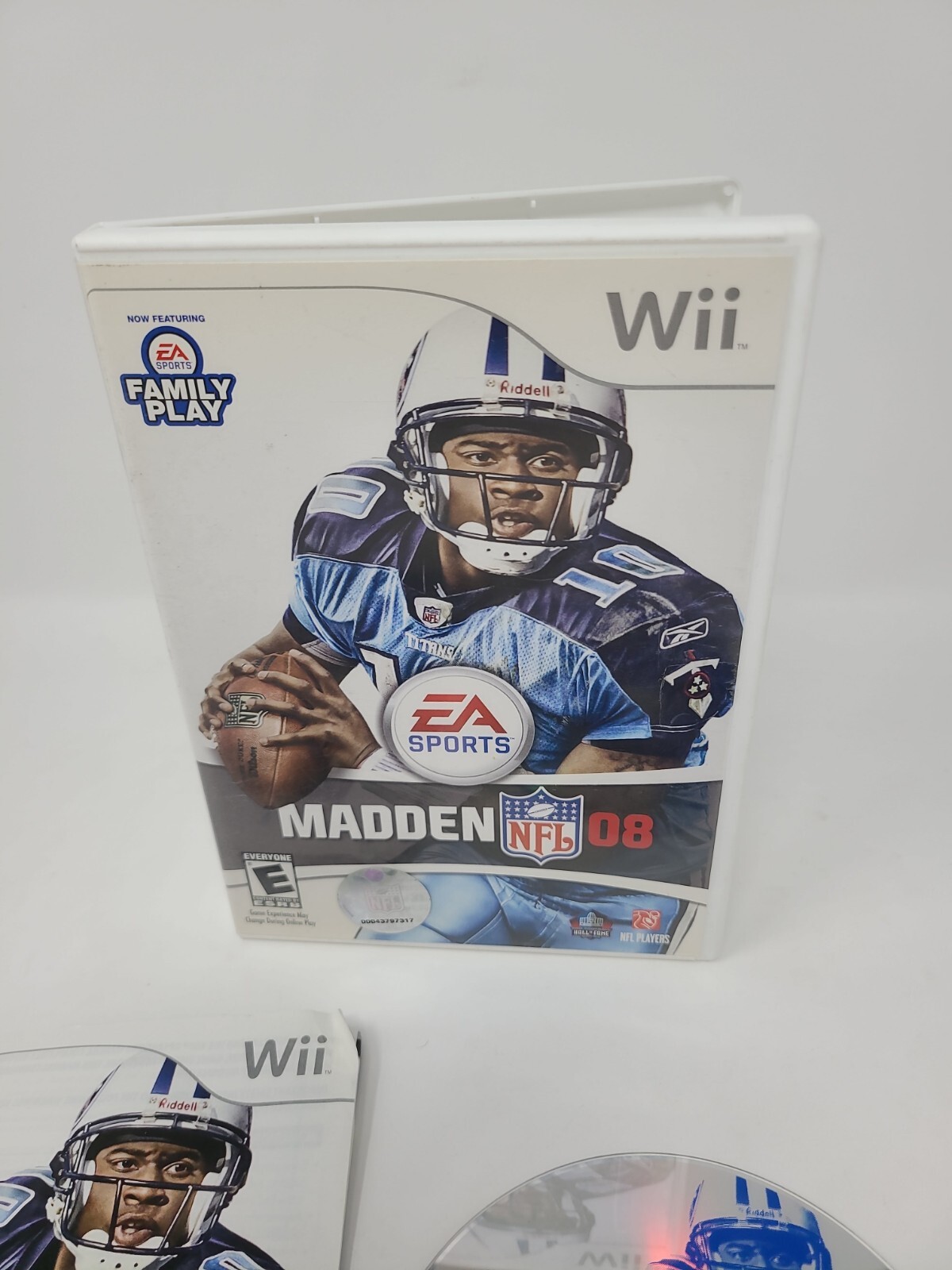 Madden 08 NFL Football Wii Game Complete With Manual Tested Rated E Working